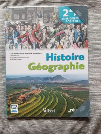 Histoire géographie seconde pro agricole