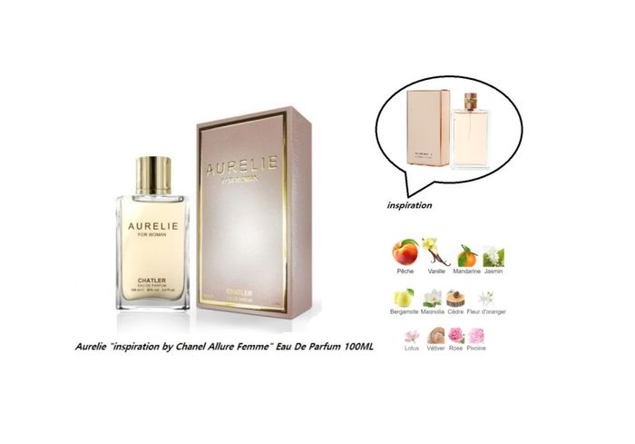 Aurelie "inspi CC Allure Femme " Eau De Parfum femme 100ml - photo numéro 2