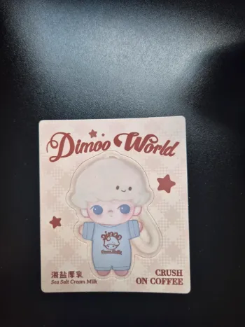 Popmart dimoo world crush on coffee