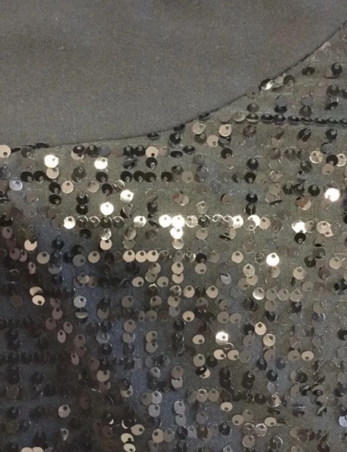 Robe noire sequins - Promod - S - photo numéro 3