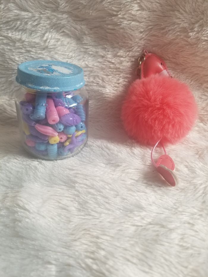 Lot de perles pastel - photo numéro 2