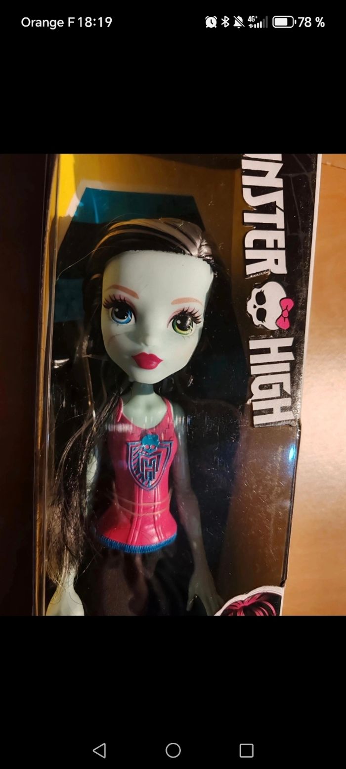 🧌 Monster High Frankie How do you Boo 2016 – Neuve en boîte - photo numéro 2