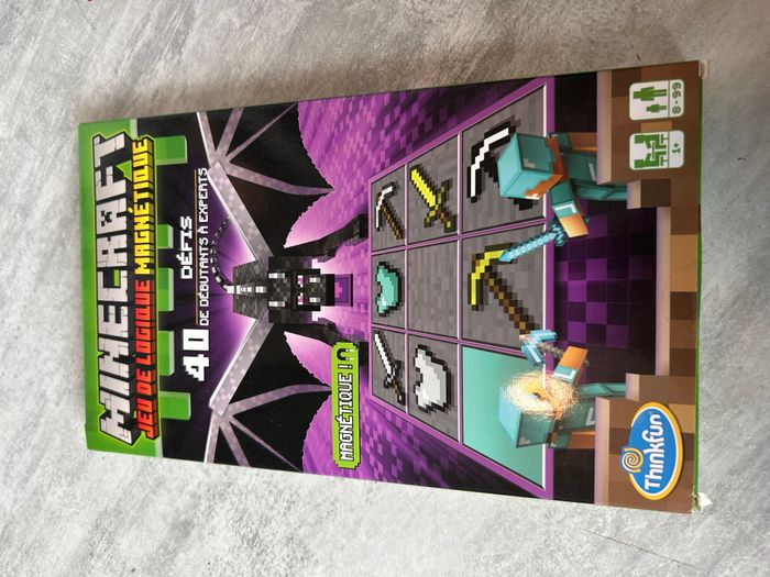 Minecraft jeu de logique magnétique