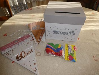 Kit décoration 60 ans