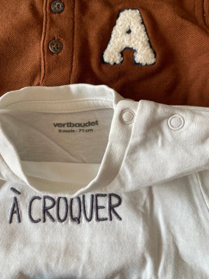 Lot vêtements bébé garçon 9 mois verbaudet - photo numéro 5