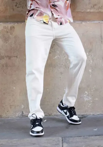Jeans blanc