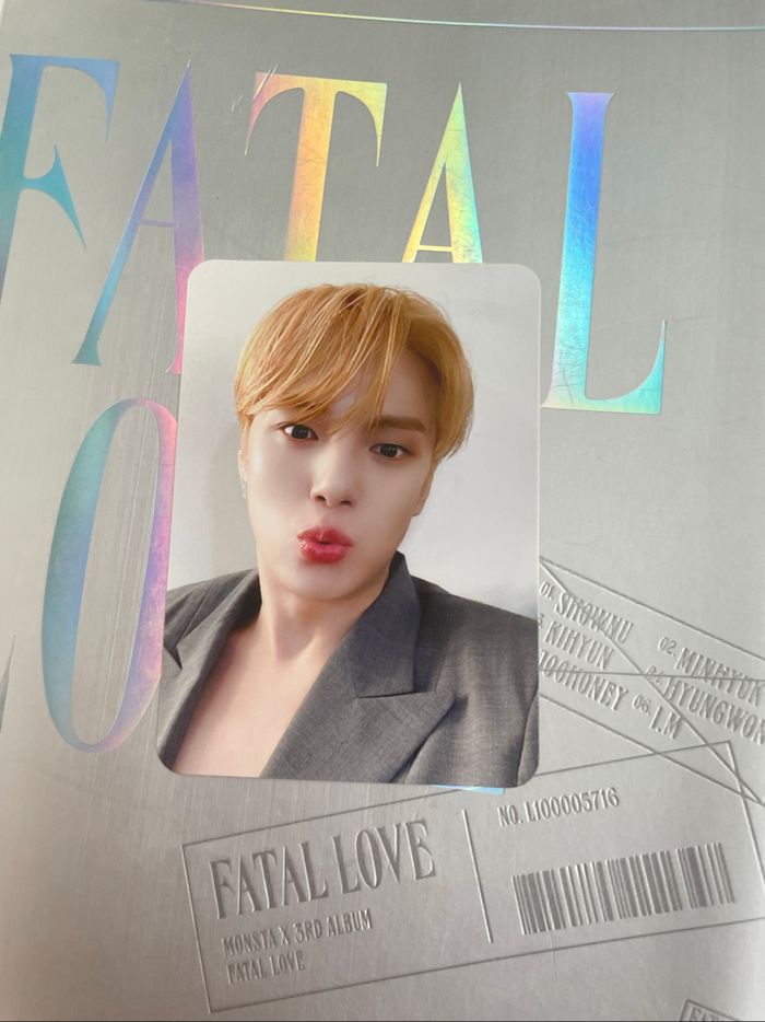 album fatal love monsta x - photo numéro 2