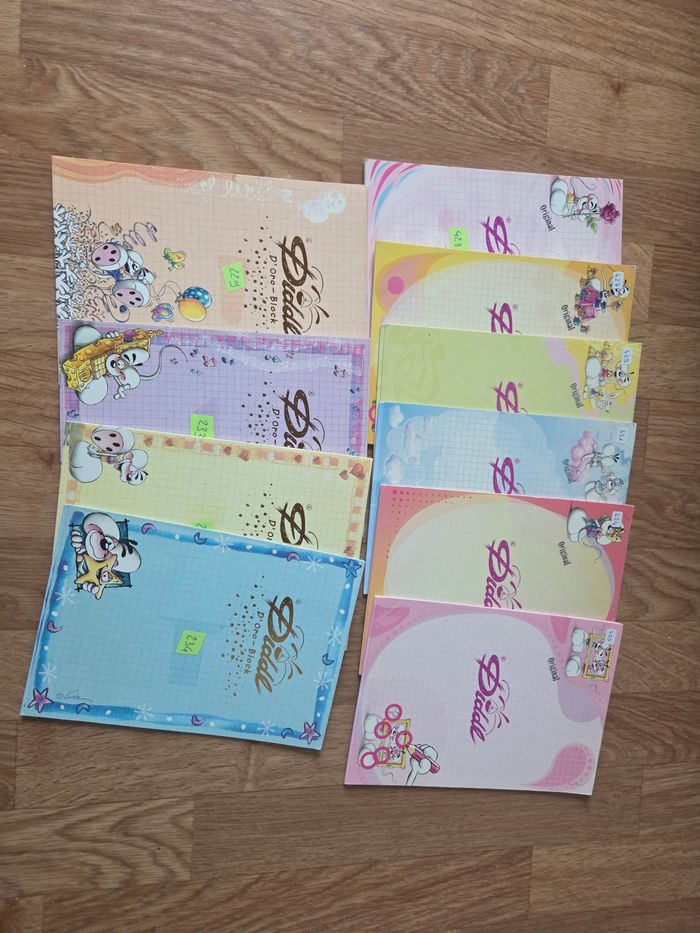 Lot de 40 feuilles diddl - photo numéro 6