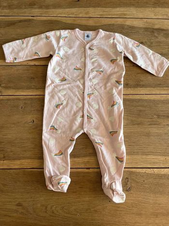 Pyjama rose pâle Petit Bateau