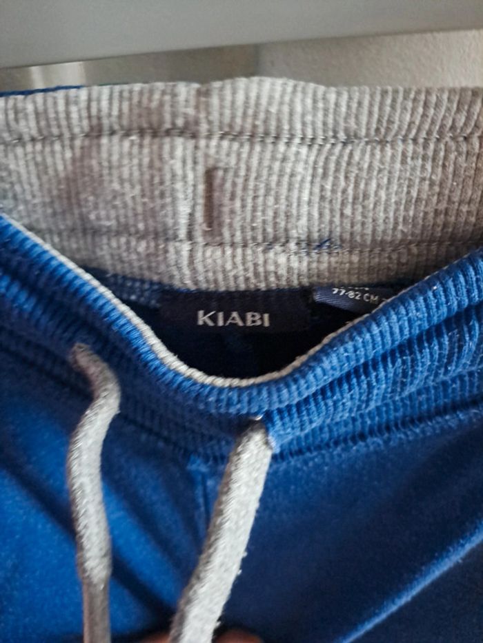 Pantalon souple jogging bleu 18mois kiabi - photo numéro 5