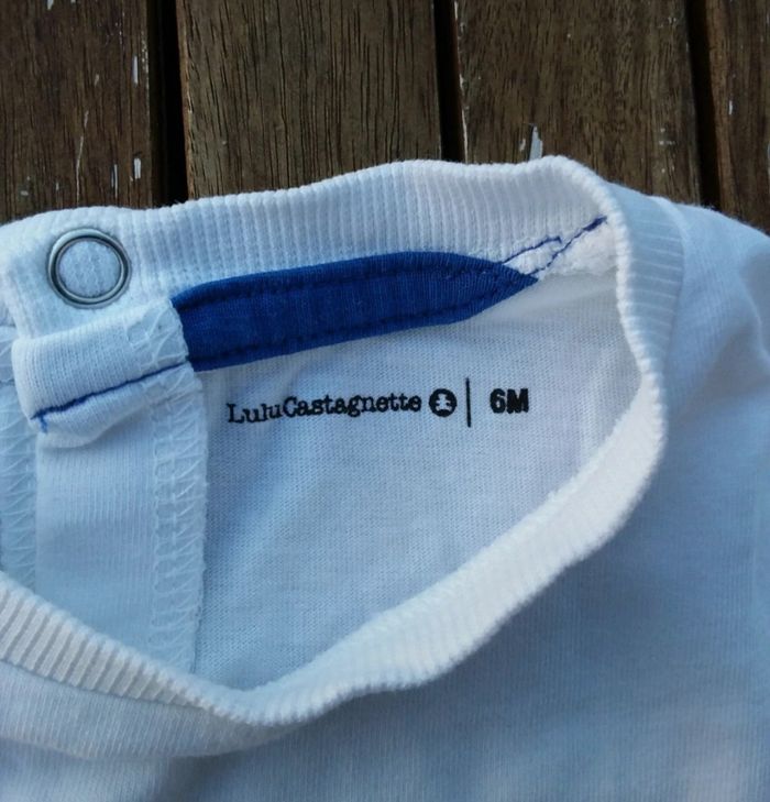 Lot 2 Tee-shirt 6 mois - photo numéro 7