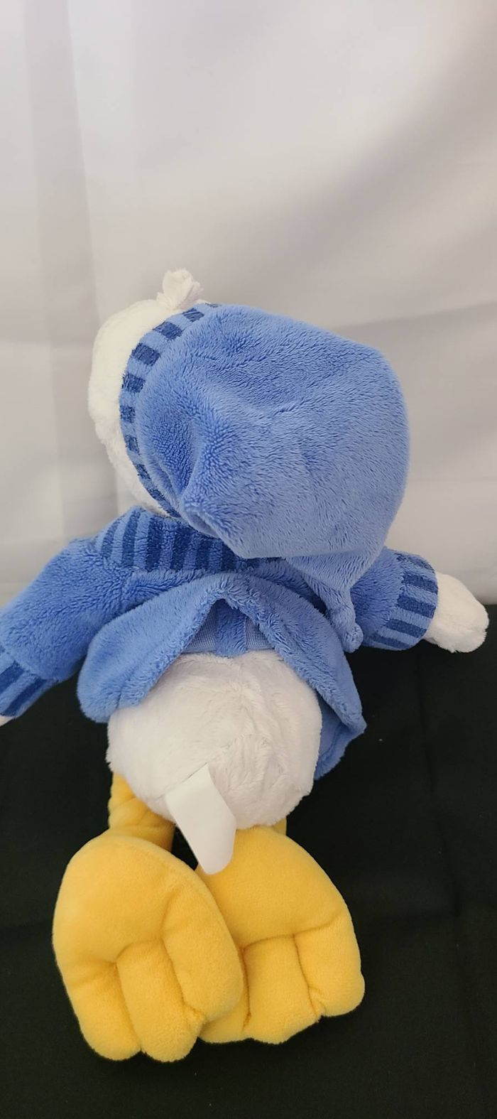 Peluche Donald NICOTOY Disney peignoir bleu - photo numéro 2