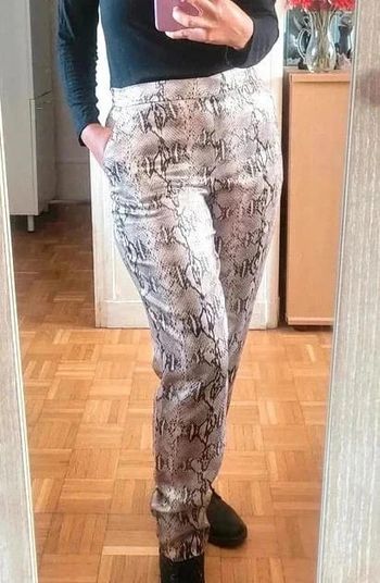 Pantalon satiné Mango Casual Taille S