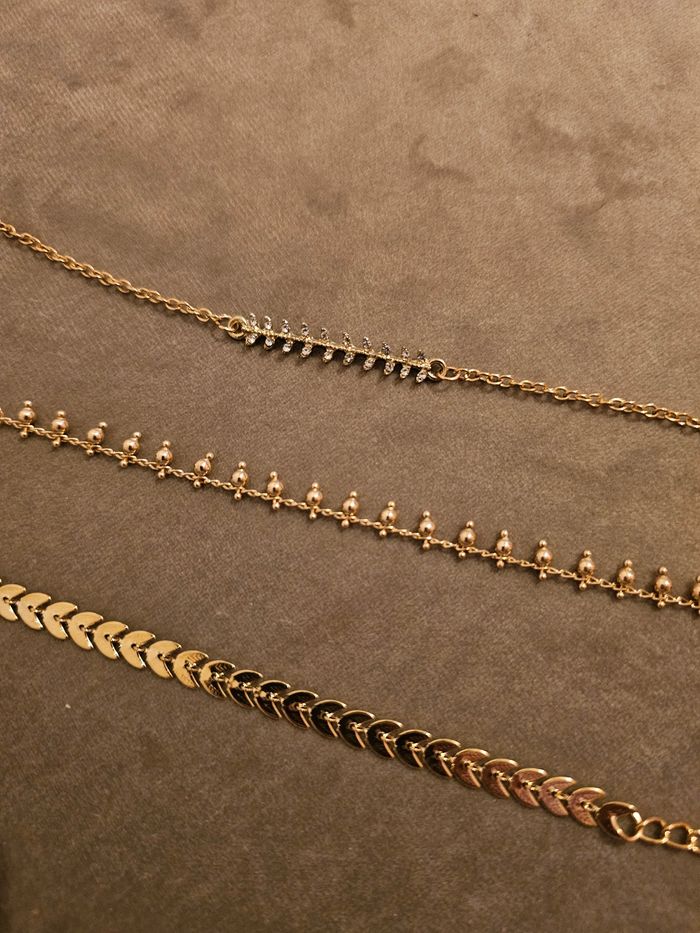 Lot de 3 bracelets