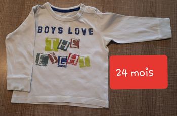 Tee-shirt neuf manches longues