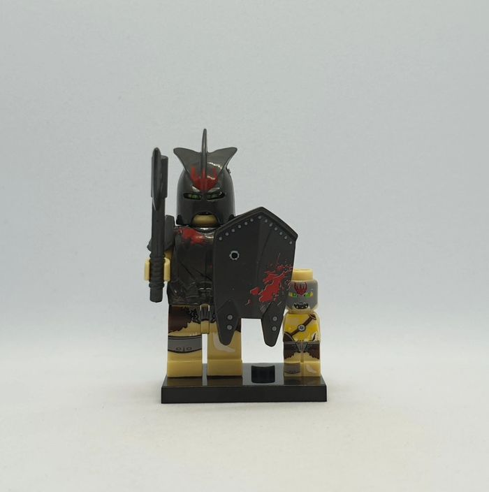 💍 Figurine Le Seigneur des Anneaux - Uruk-Hai - (Style Lego) 💍
