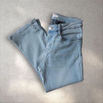 Jean court pantacourt en jean bleu clair taille 36