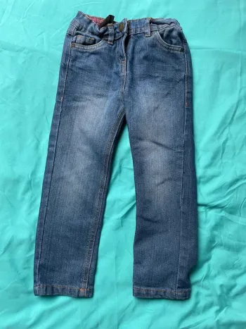 Jean Tape à l'œil - 98 cm / 3 ans - Décoré - Excellent état