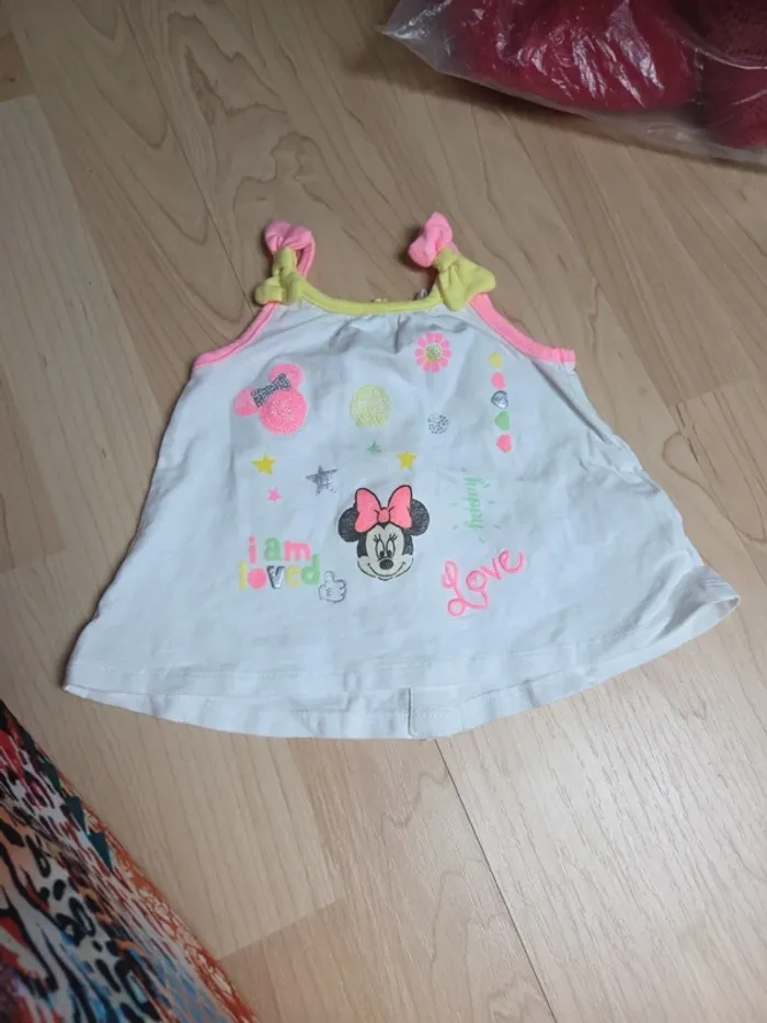 Tee shirt 3mois fille minnie