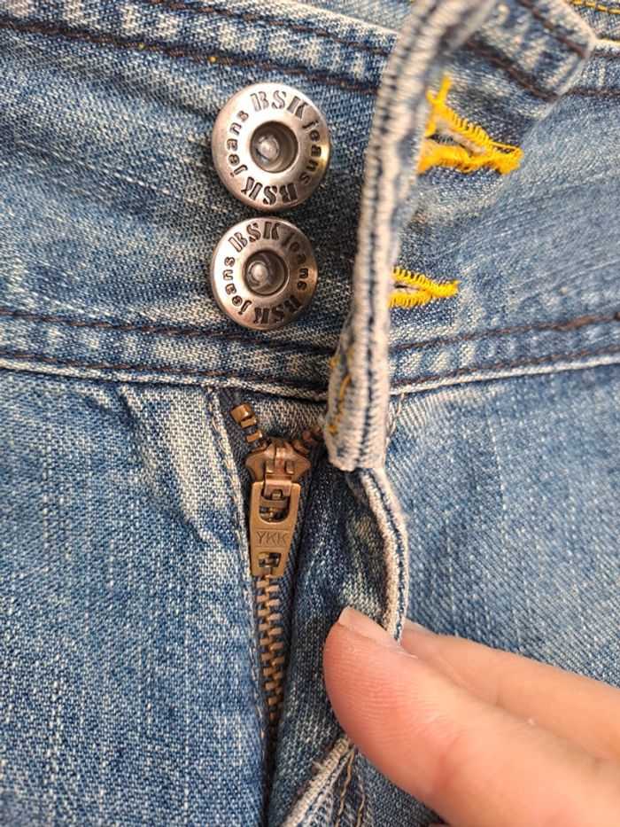 Short en jean taille basse taille 38 - photo numéro 3