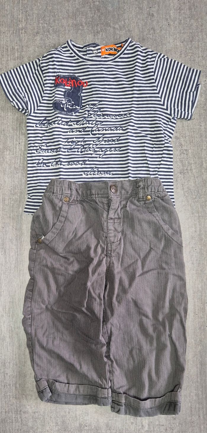 Ensemble garçon 12 mois