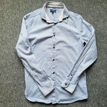 Chemise Kiabi Slim Fit homme – Taille L EUR 41-42 – Motif discret – Manches longues élégantes