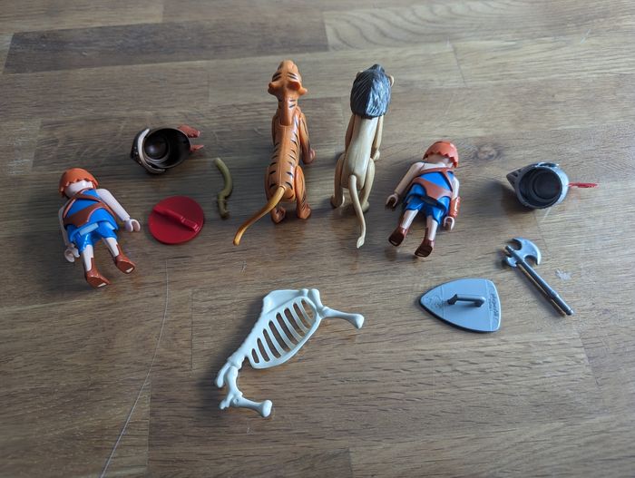Lot de 2 Gladiateurs avec animaux Playmobil - photo numéro 5