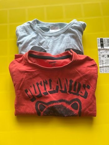 Lot deux t-shirt 24 mois 