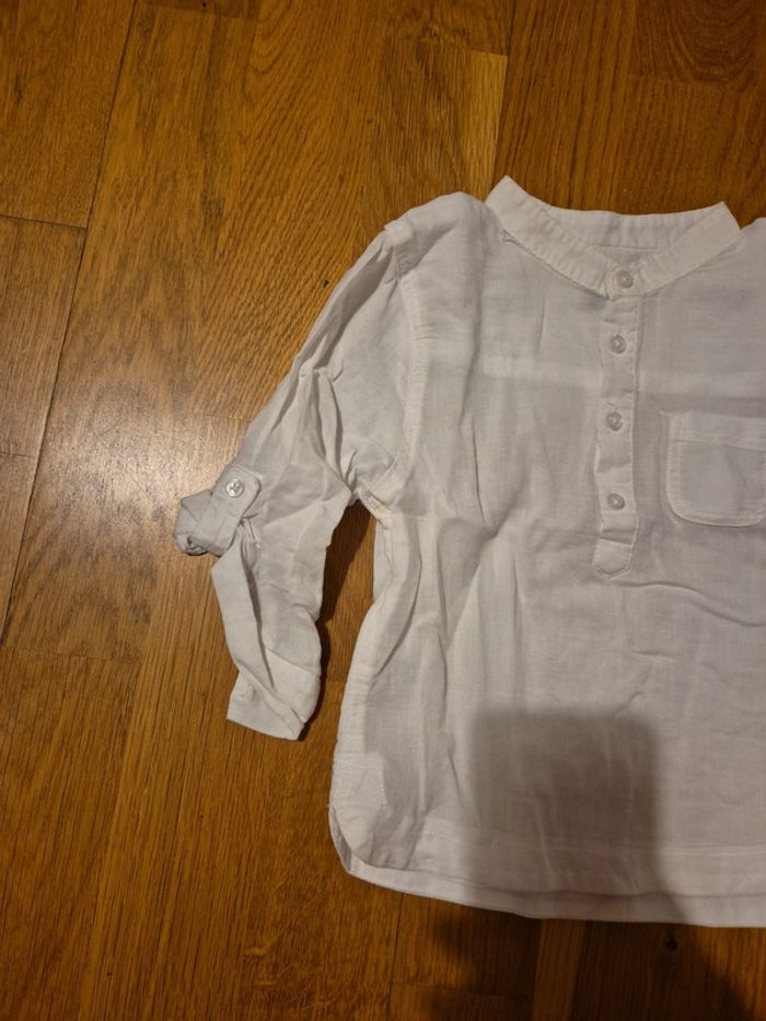 Chemise blanche taille 18 mois - photo numéro 2