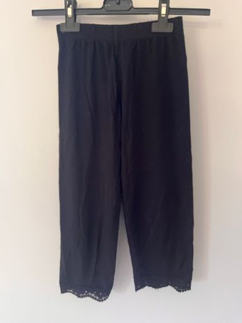 Legging dentelle noir
