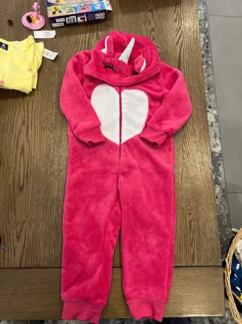 Pyjama rose licorne 3 ans