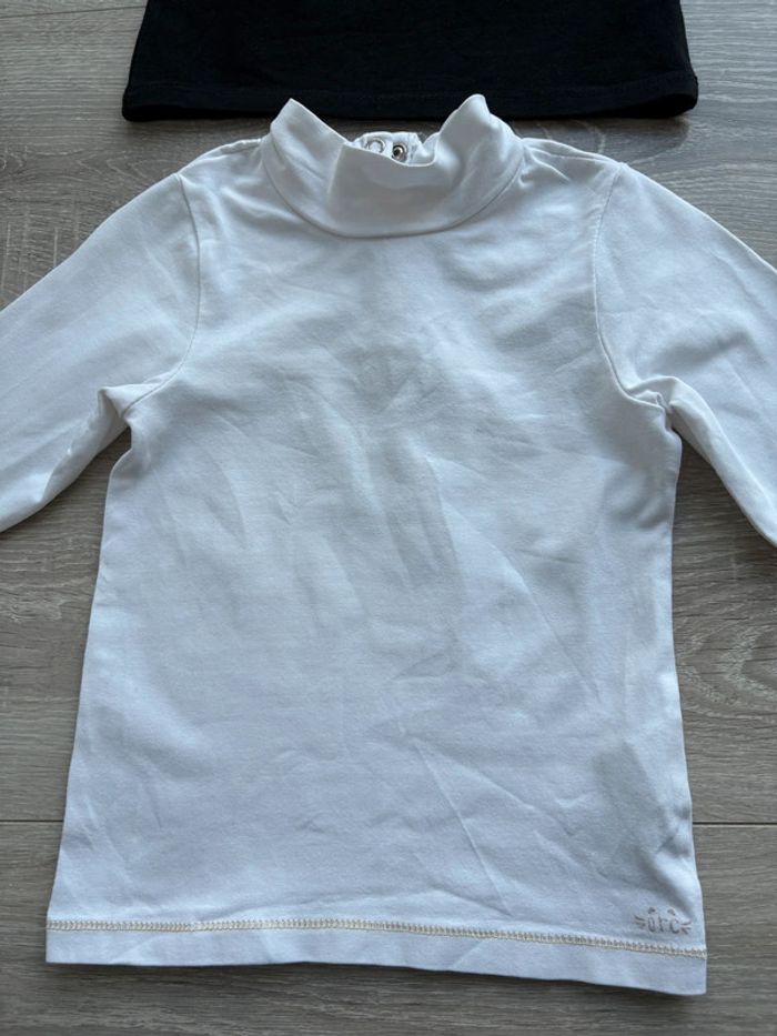 2 sous pulls noir et blanc 24 mois - photo numéro 11