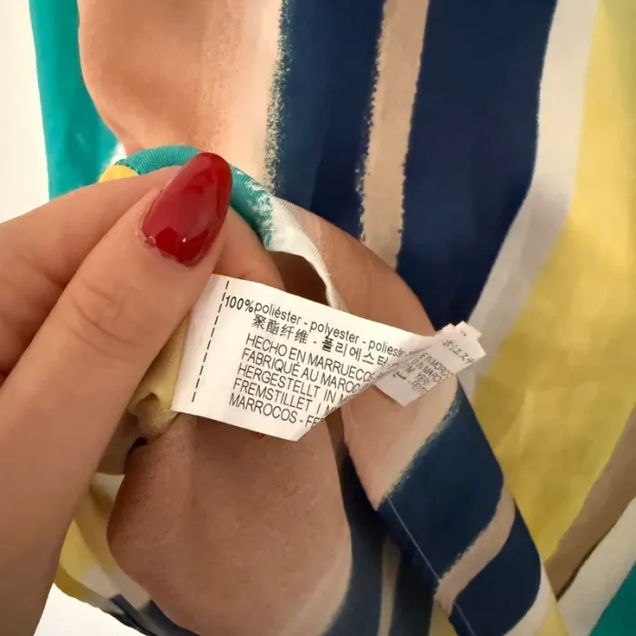 Chemise Rayée Zara Colorée Manches Longues Style Vintage - photo numéro 6