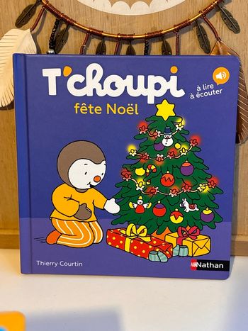 Livre tchoupi fête Noël