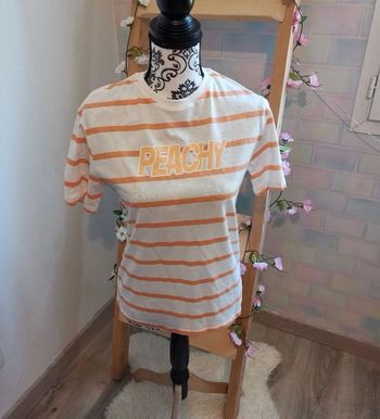 💕Jolie tee shirt manches courtes femme TS / 36 kiabi 💕