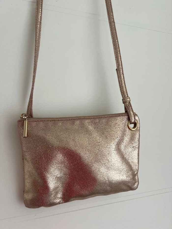 Sac bandoulière rose - photo numéro 2
