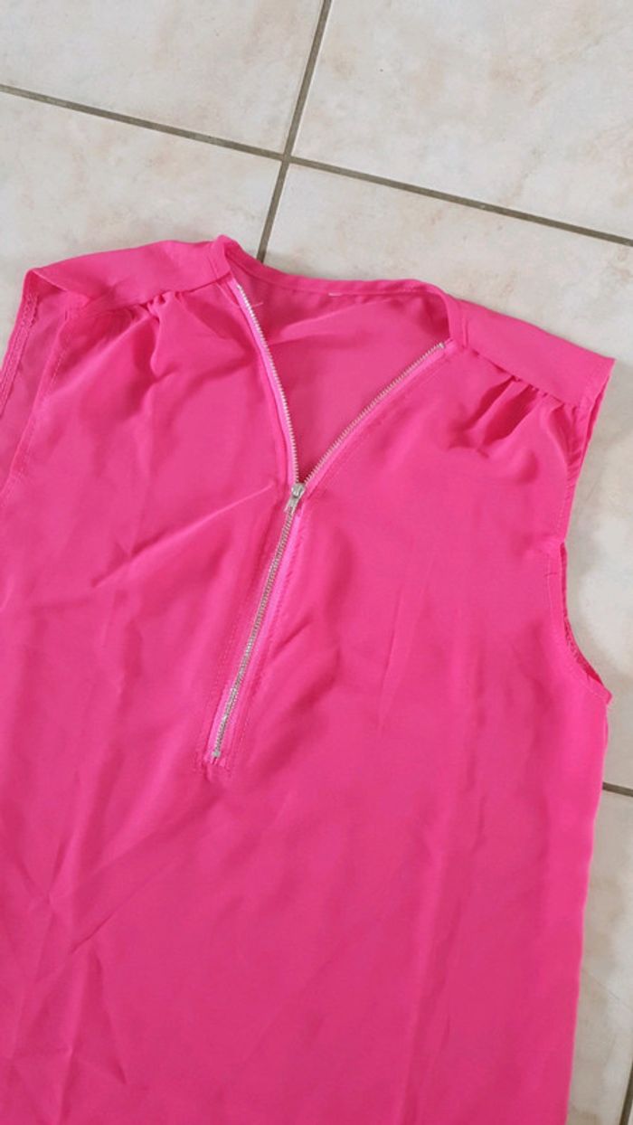 tunique rose  taille L 40 - photo numéro 2