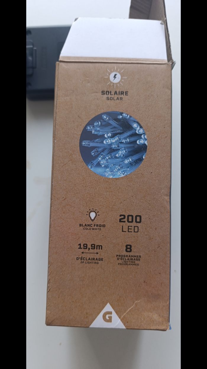 Guirlande lumineuse solaire - photo numéro 4