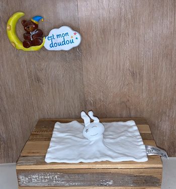 POM64 doudou lapin 🐰 pommette