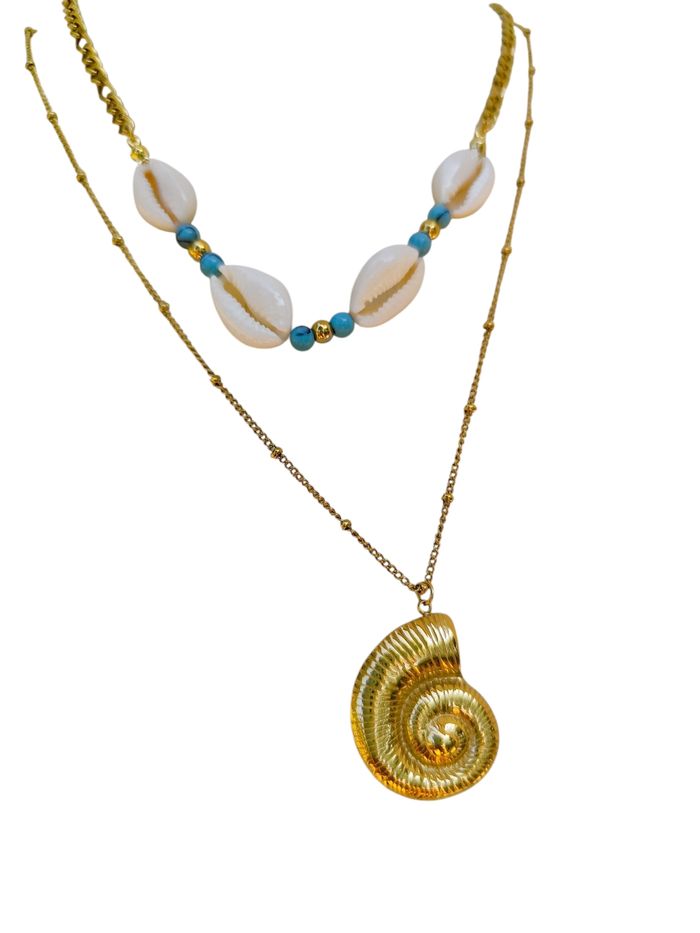 Collier coquillage ✅ - photo numéro 2