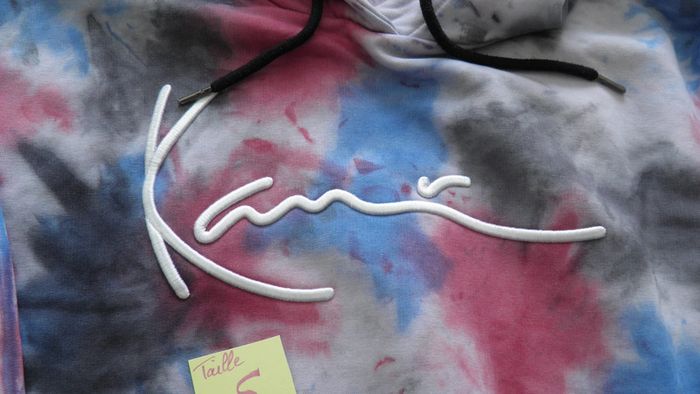 Sweat mixte à capuches coloré taille S Karl Kani - photo numéro 3