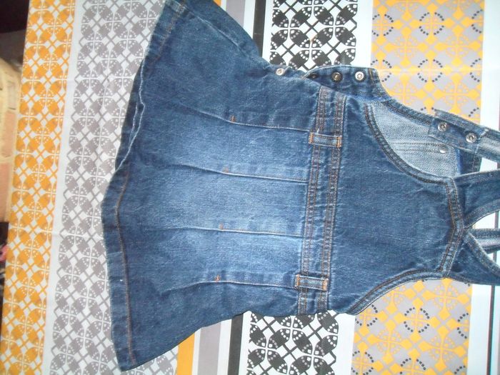 robe en jeans fille marque in extenso taille 3 ans - photo numéro 4