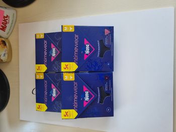 Lot de 4 culottes menstruelles Nana taille M