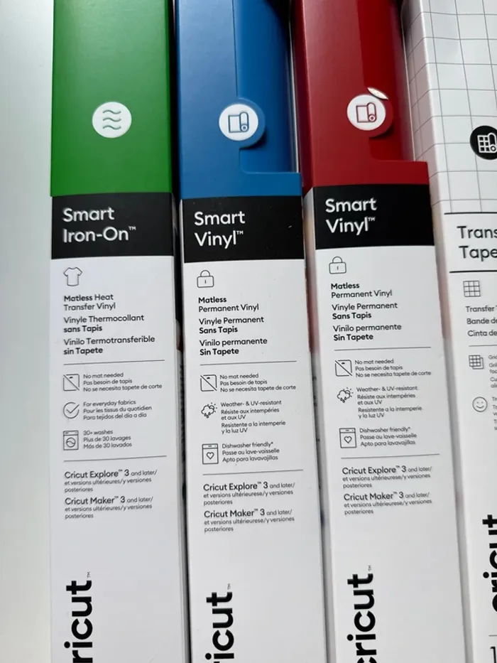 Lot vinyl flex Transfer cricut neuf - photo numéro 2