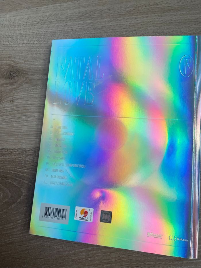 album fatal love monsta x version 3 - photo numéro 8