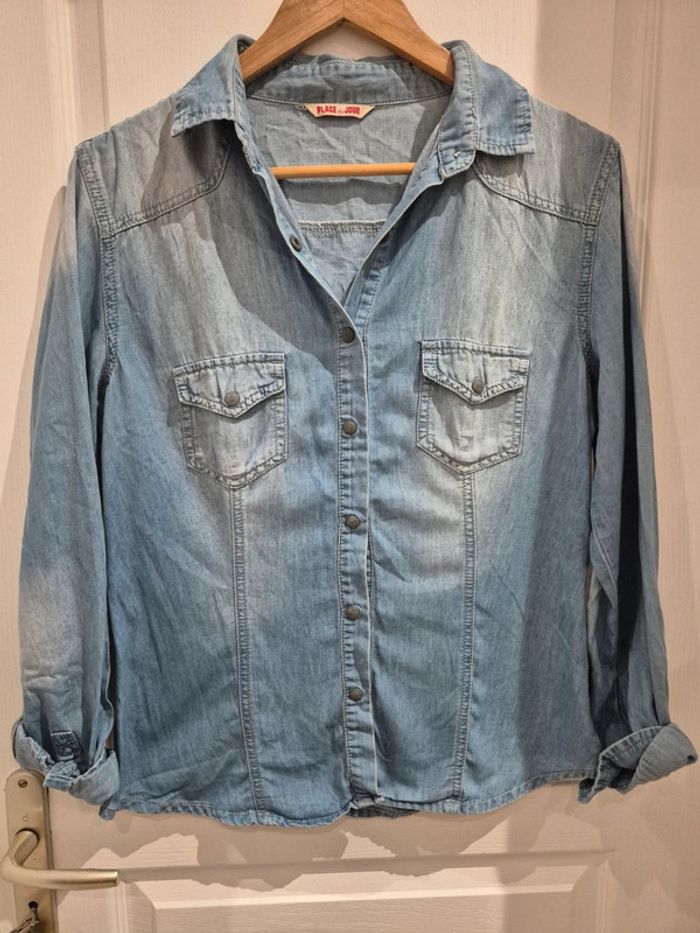 Chemise en jeans 42