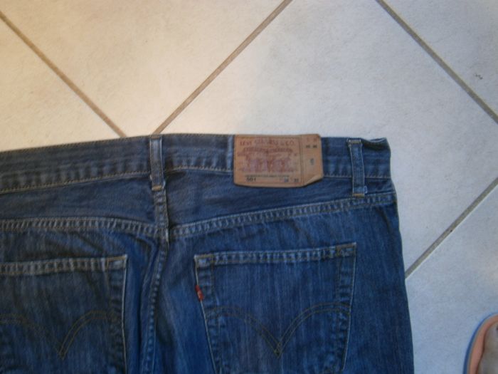 Jeans bleu LEVI'S 501 Taille 46 - photo numéro 6