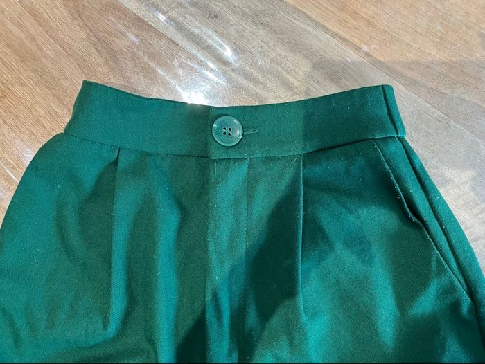 pantalon classique vert sapin stradivarius