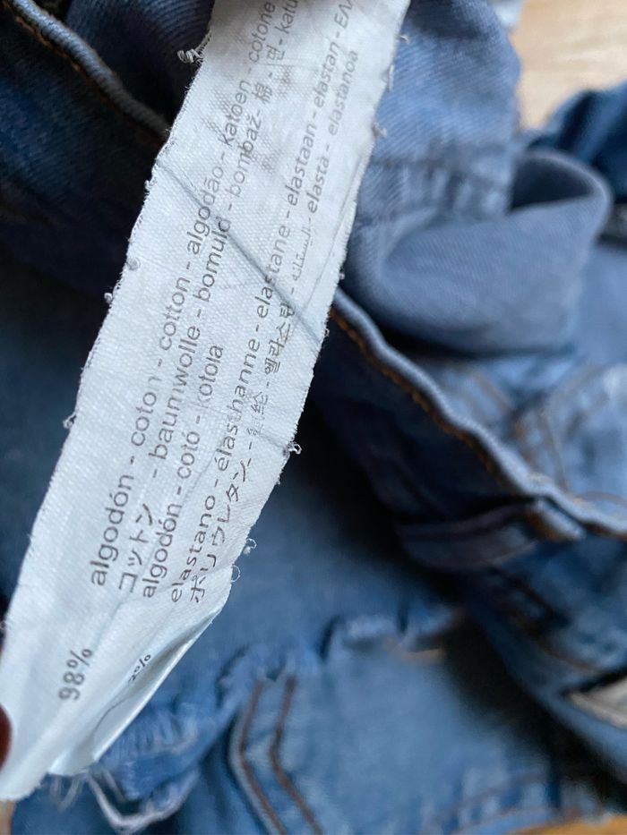 Short bermuda en jeans stretch 7 ans Zara - photo numéro 7