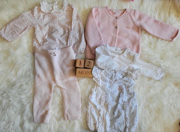 Lot ensemble mon 1er major 12m